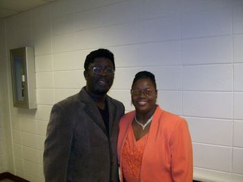 Doc Mckenzie & Pat Artison at program in Macon, GA
