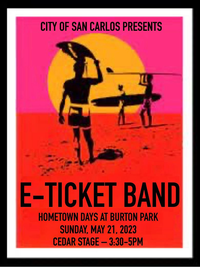 The E-Ticket Band ~ Rocks Burton Park, San Carlos