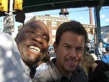 Me and Mark on the set
