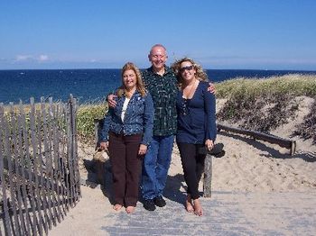 MaryEllen, Joe and Carly at Race Point that morning
