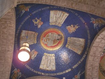 The Lamb of God (above main altar)
