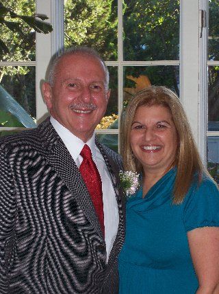 Beaming Joe and sister MaryEllen
