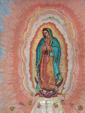 Our Lady of Guadalupe (sensational mosaic)
