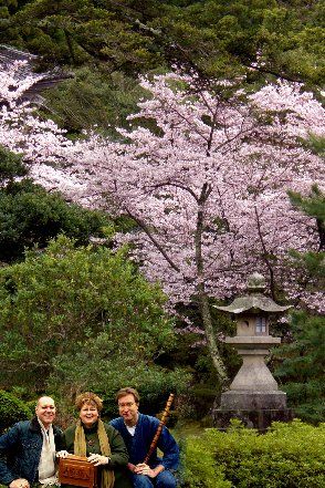 At Sojiji Temple in Monzen-cho, Noto - April 11
