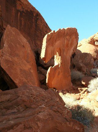 Rock formation at Valley of Fire State Park

