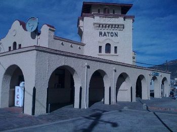 The Train Station at Raton, NM.
