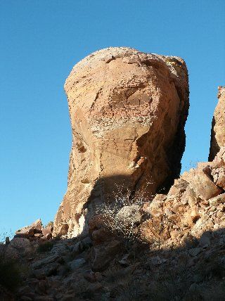 Weird rock at Valley of Fire
