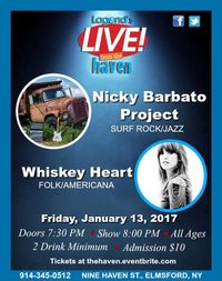 Nicky Barbato Project featuring Rebecca Haviland and Whiskey Heart