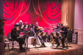 Dale Burke Swing Band playing for a Moulin Rouge Event
