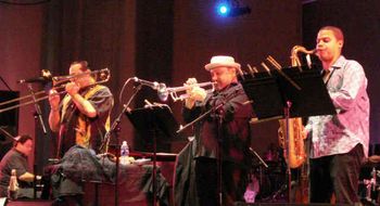 Chicago Jazz FestivalArturo O'Farrill, Steve Turre, RV, Jorge Castro
