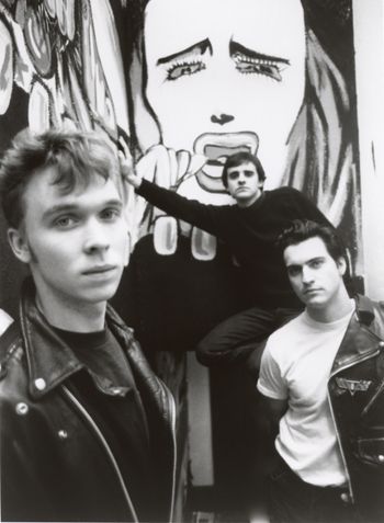 SOM 1989 NYC - Jim Fitzgerald, Greg Clarke, Will Becchina.  Photo: Karen B.
