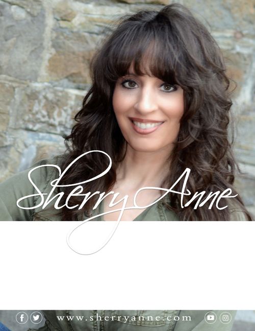 Sherry Anne Face 8. 5 X 11 Poster 