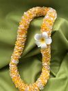 Plumeria Satin Lei  (DIY)