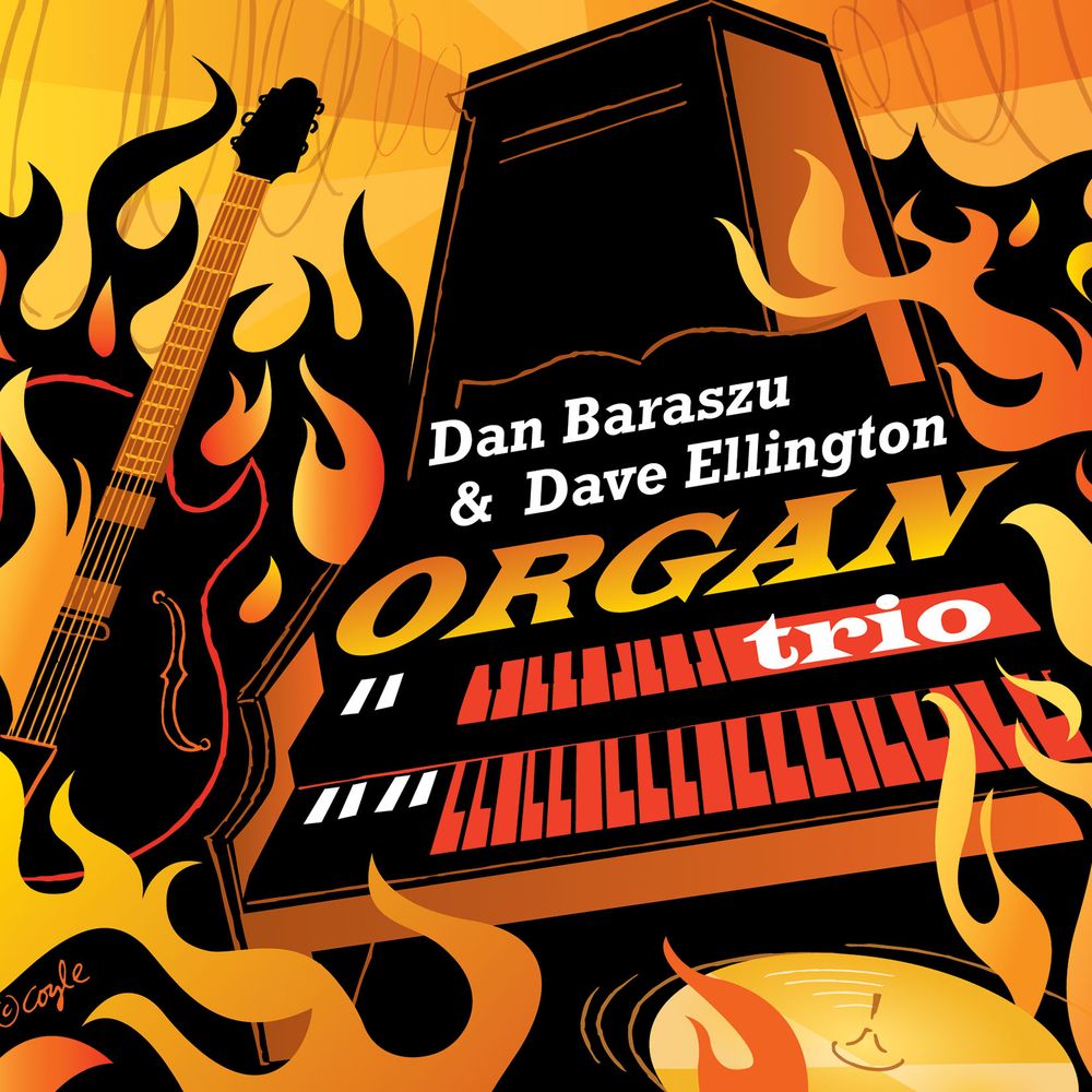 Guitarist Dan Baraszu and Organist Dave Ellington team up with this latest Blue Canoe release titled, "Organ Trio".  This CD has an amazing array of original tunes (with the exception of a Qu