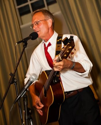 Performing for kids and adults at Cavallo Point, CA.
