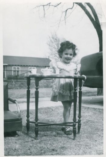 3 years old ... Childress, TX ... at Grandpa's house
