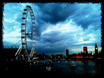 The London Eye and Big Ben
