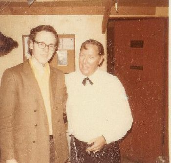 Speaking about Bob, here he is with one of his idols, the great Bill Haley in Chicago, circa 1956
