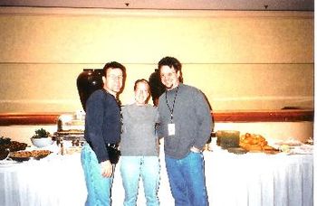 Me, Melissa and our good friend, Zupe at the 2002 Taxi Road Rally in Los Angeles
