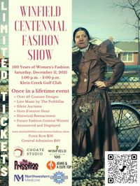 The PriSSillas @ Winfield Centennial Fashion Show - 100 Years of Women's Fashions - Empowerment through Clothing