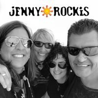 Jenny Rockis @ Rock the Badges Charity Street Fest (w/ Angie, Paula & Bob)