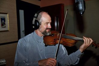 Randal in the studio at Audio For The Arts
