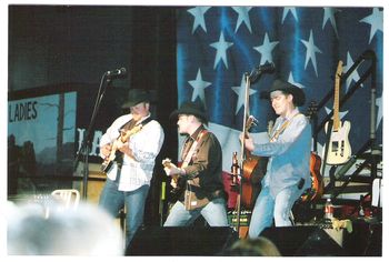 Steve on stage with Trent Wilmon, Odessa, Tx, 2005
