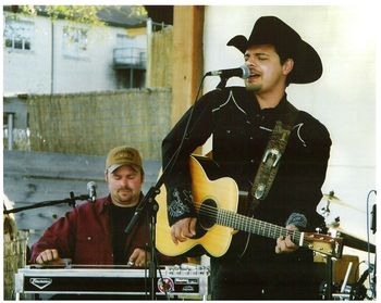 Steve Anderson with Rick Trevino, Austin, Tx 2006
