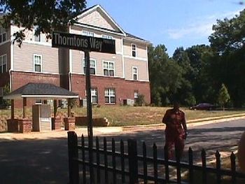 Street named after Dr. Thornton
