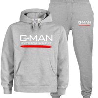 G-Man Entertainment "Gray" Sweat Suit Set