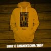 Big Ligiee "Weight On My Name" Gold Pull Over Hoodie 