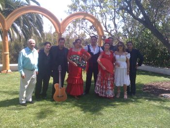Flamenco group event...
