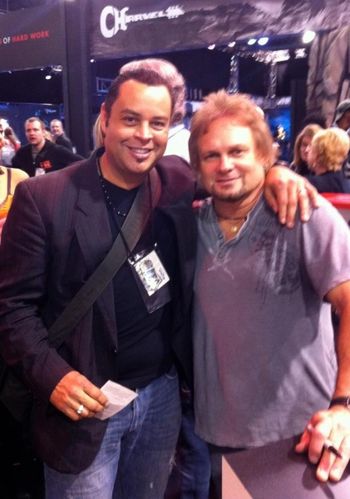 Michael Anthony, and me..VAN HALEN, CHICKENFOOT!
