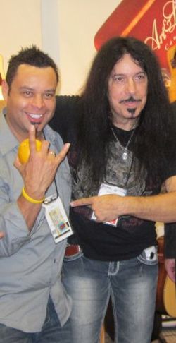 metal god drummer....Frankie Banali of Quiet Riot
