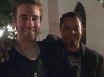 Dawson's Creek Star James Van der Beek at one of my shows....
