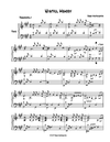 "WISTFUL MEMORY" - Solo Piano Sheet Music Download