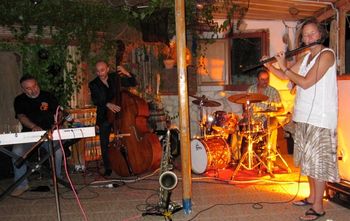 Peschici, Italy Performing with the Teo Ciavarella group
