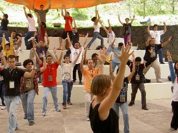 Mia teaches at the International Jazz Fest in Xalapa, Mexico
