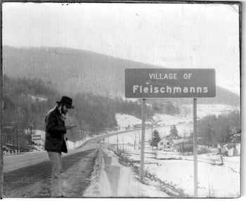 Wes upstate in Fleischmanns c1977
