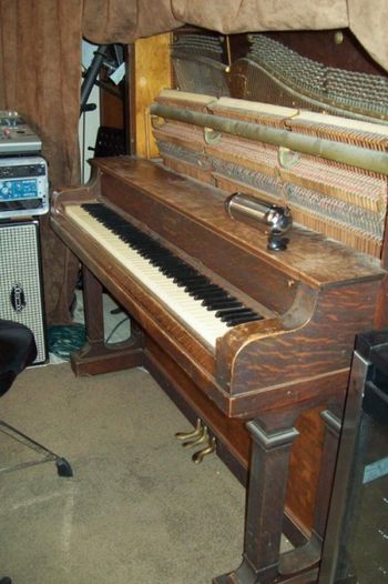 The Star Hill Studio acoustic piano (that has a Charlie Chaplin connection)
