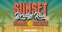 Phil & Foster at Sunset Bridge Run and Summer Solstice Celebration