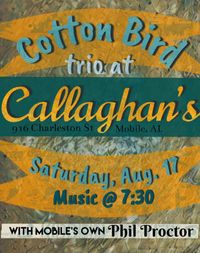 Phil w/Cotton Bird at Callaghan’s