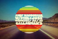 Phil & José w/Andy MacDonald at Callaghan's