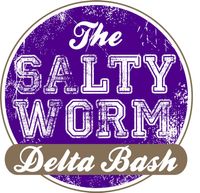Phil with Lizz Hough and Joel Andrews at Salty Worm Classic