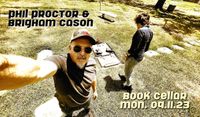 Phil Proctor w/Brigham Cason at the Book Cellar at Page & Palette