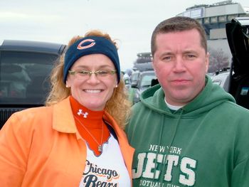 GO BEARS!!! Can I help it my husband's a Jets fan?
