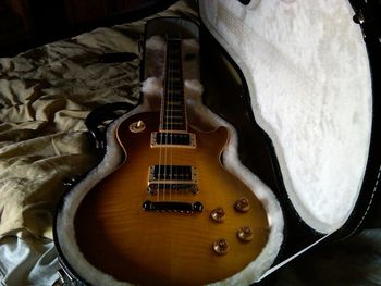 Greg's New Les Paul - Just in time for the recording of "Epiphanies"
