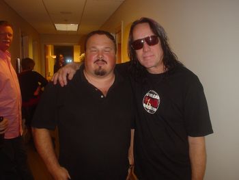 Greg with Todd Rundgren.
