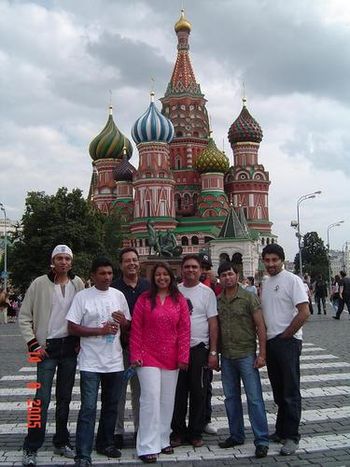 In Moscow
