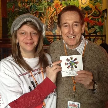 I found the Rainbow Connection with my childhood friend, Bob McGrath from Sesame Street

